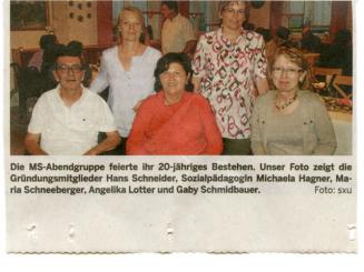 Pressebericht Mittelbayerische Zeitung 